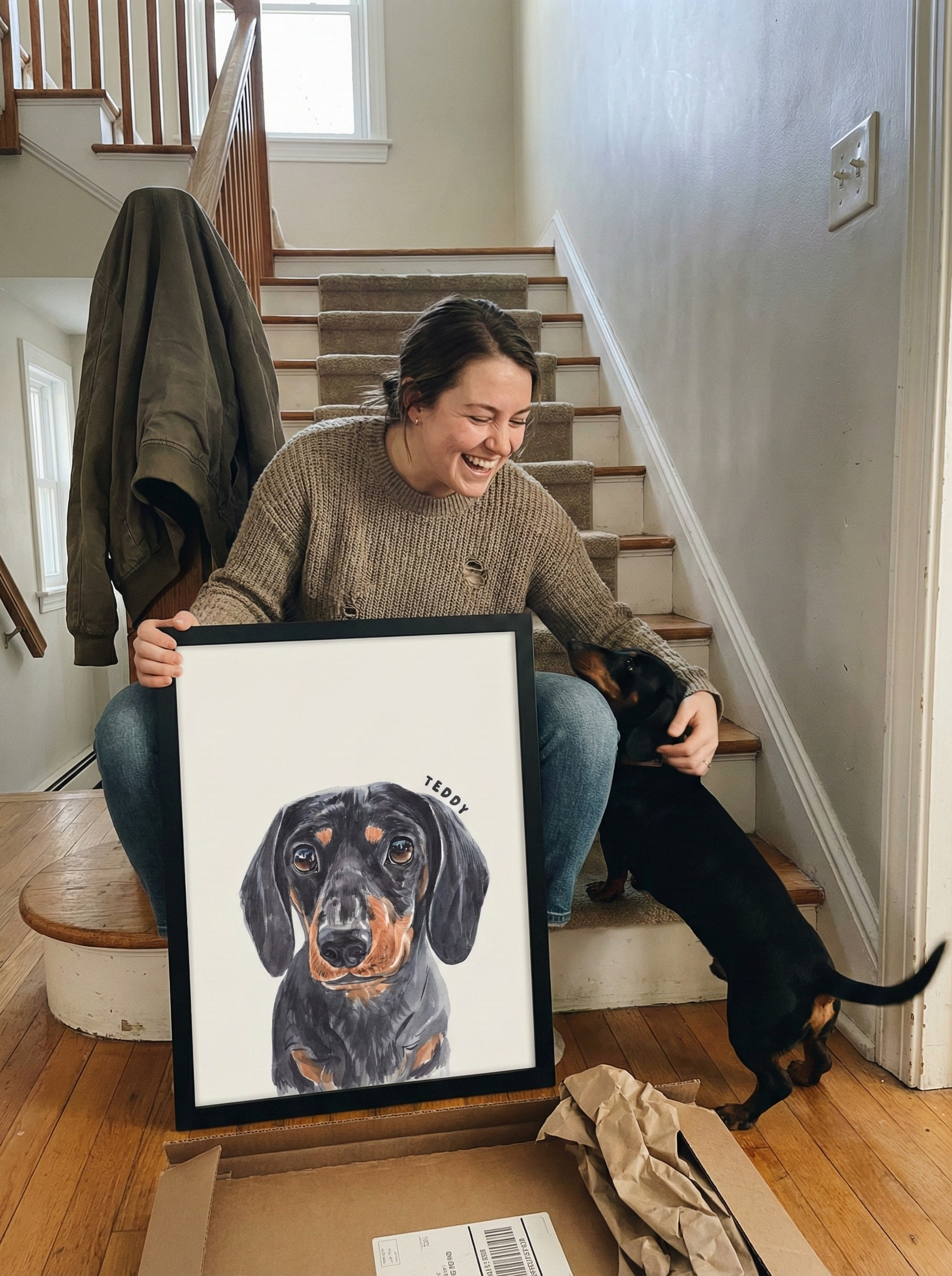 Classic pet portrait