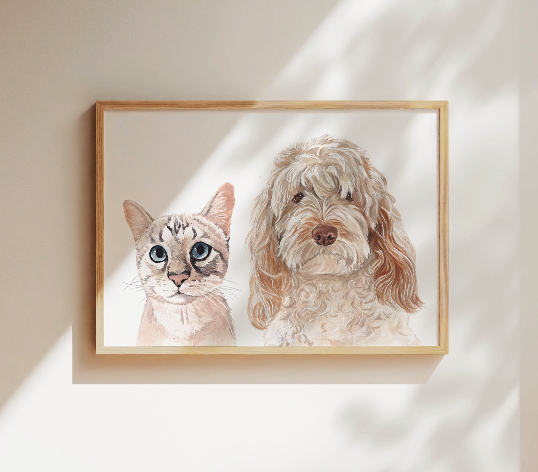 Classic pet portrait