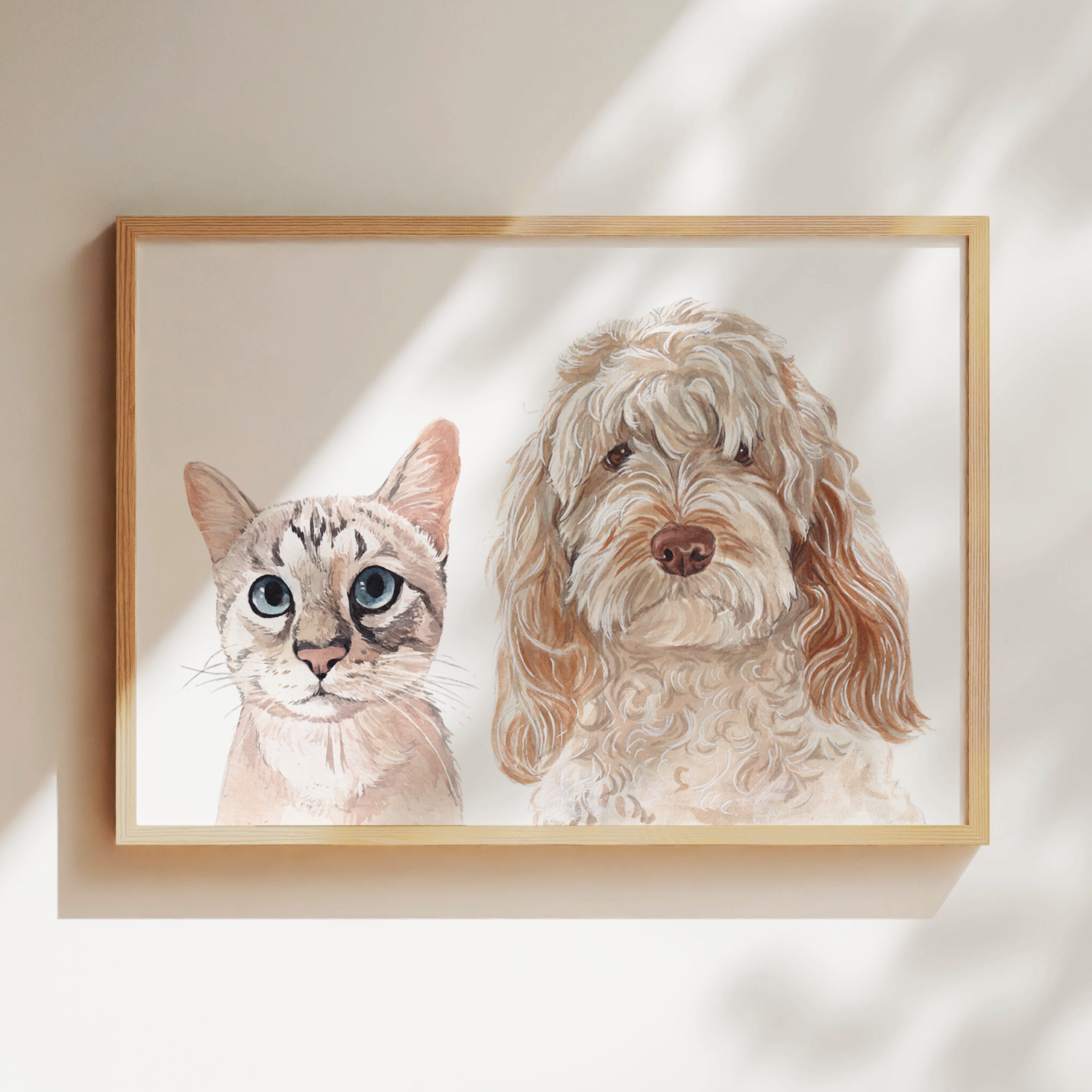 Classic pet portrait