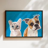 PopColor pet portrait