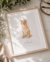 Miniature pet portrait