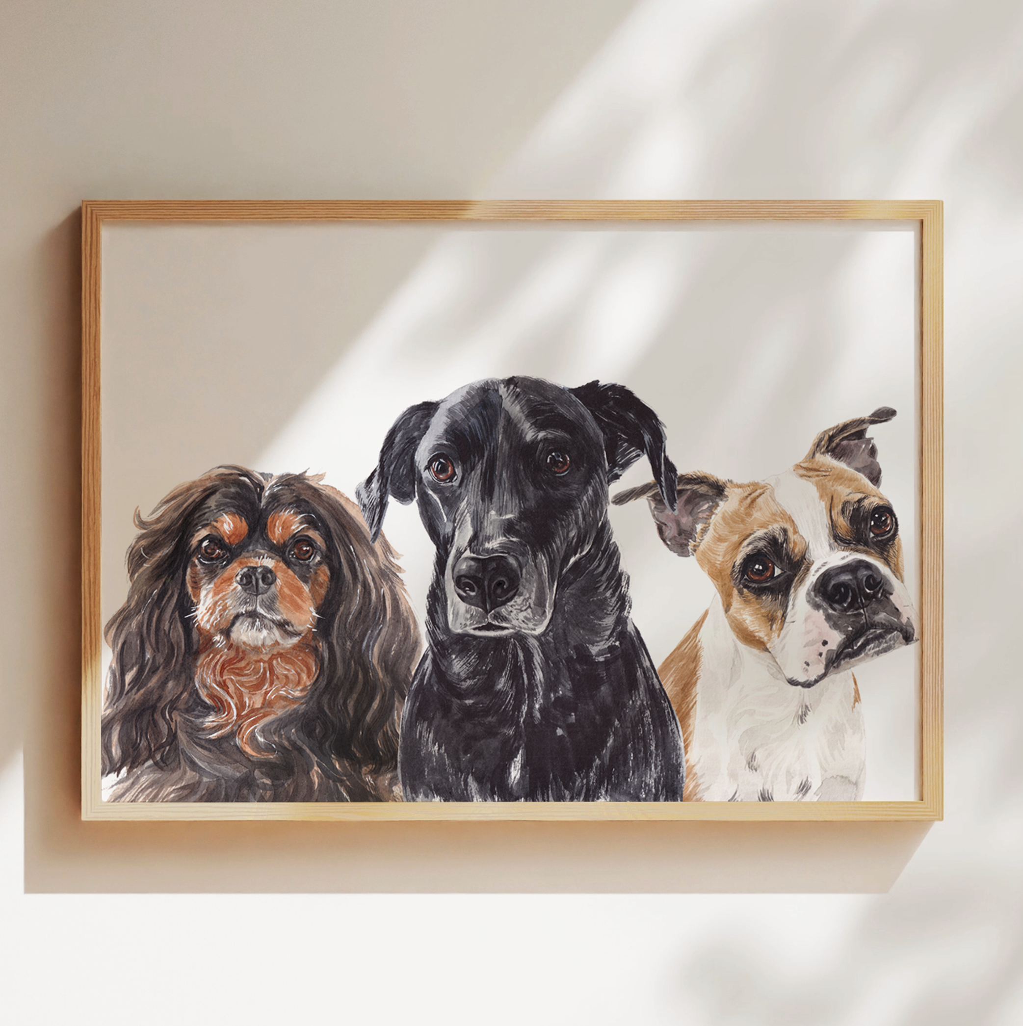 Classic pet portrait