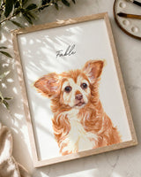 Custom Pet Portrait — Detailed Style