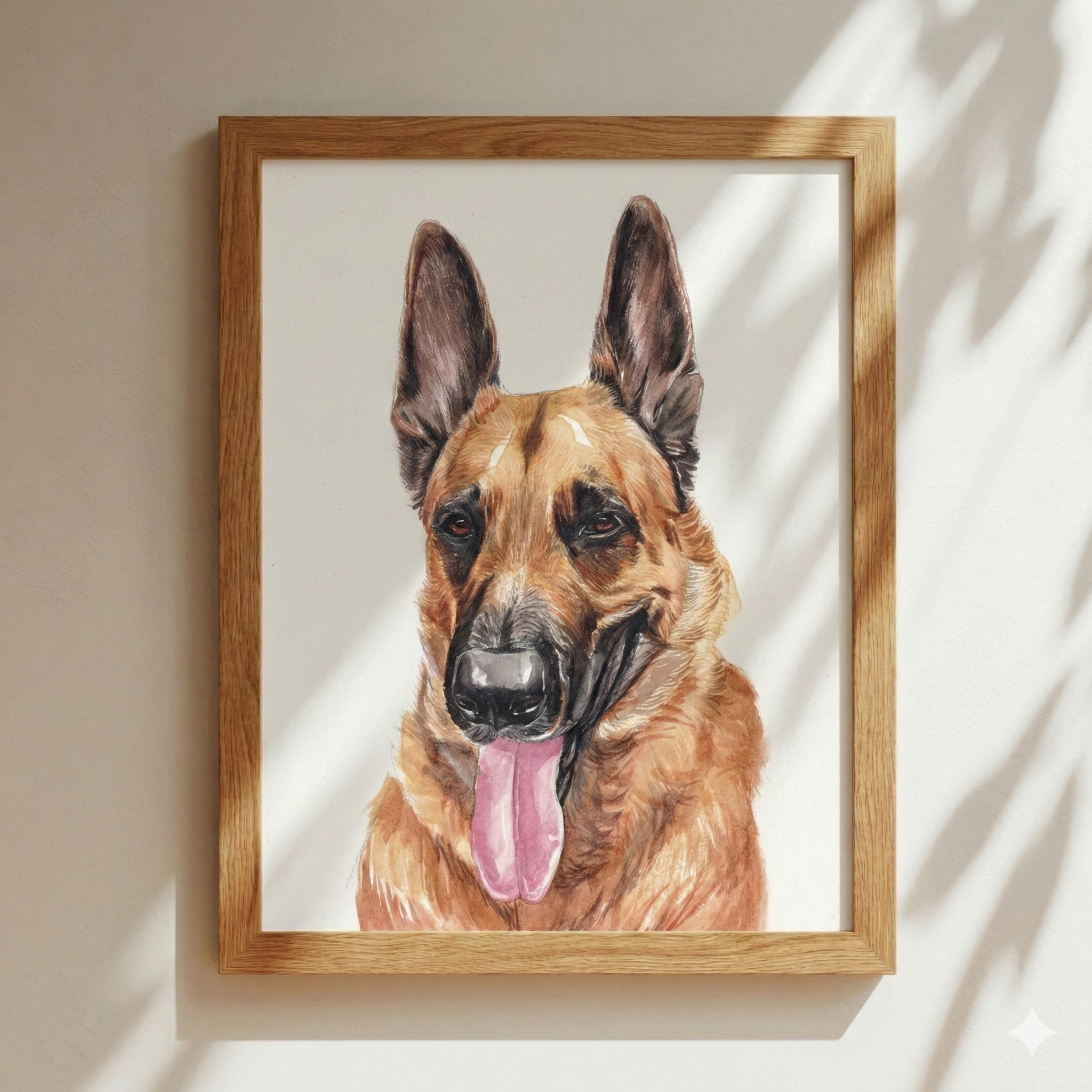 Classic pet portrait