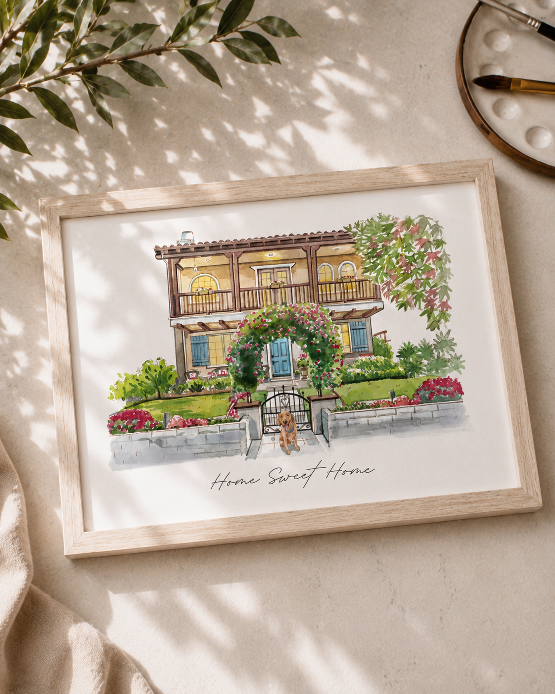 Custom House Portrait