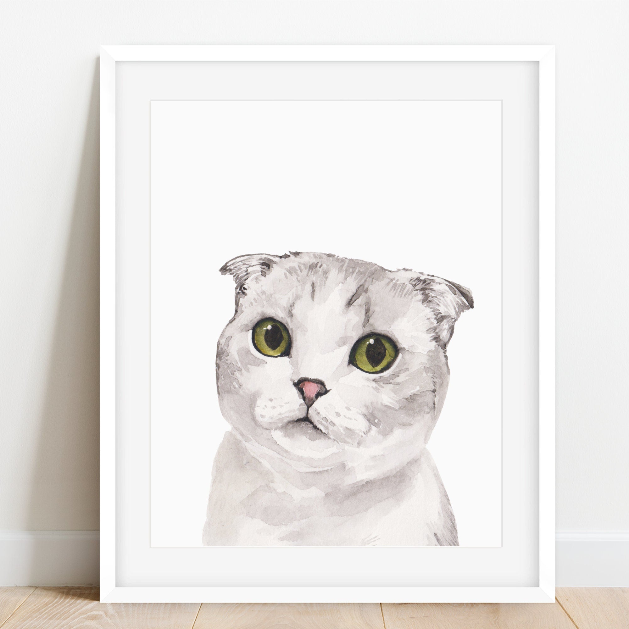 Hand-Painted Custom Pet Portrait