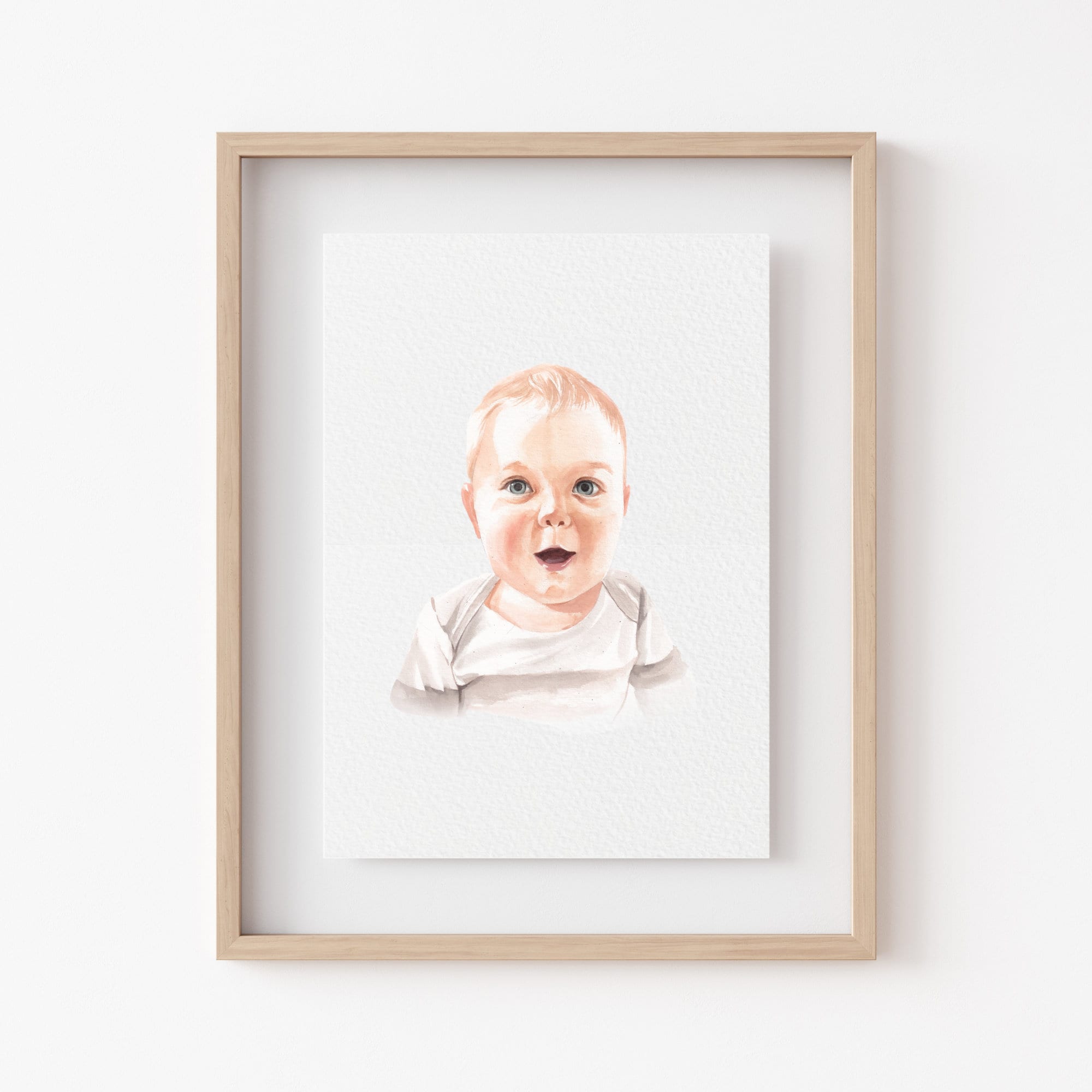 Mother's Day Gift, Family Portrait, Custom Painting For Her, Custom Portrait From Photo, Portraits From Photos, Custom Portrait for Mom