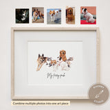 Mini Custom Watercolor Pet Portrait