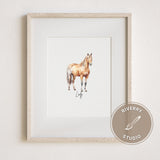 Mini Custom Watercolor Horse Portrait, Horse Portraits from Photos,Horse Portraits From Photos, Horse Painting, Custom Tiny Paintings,