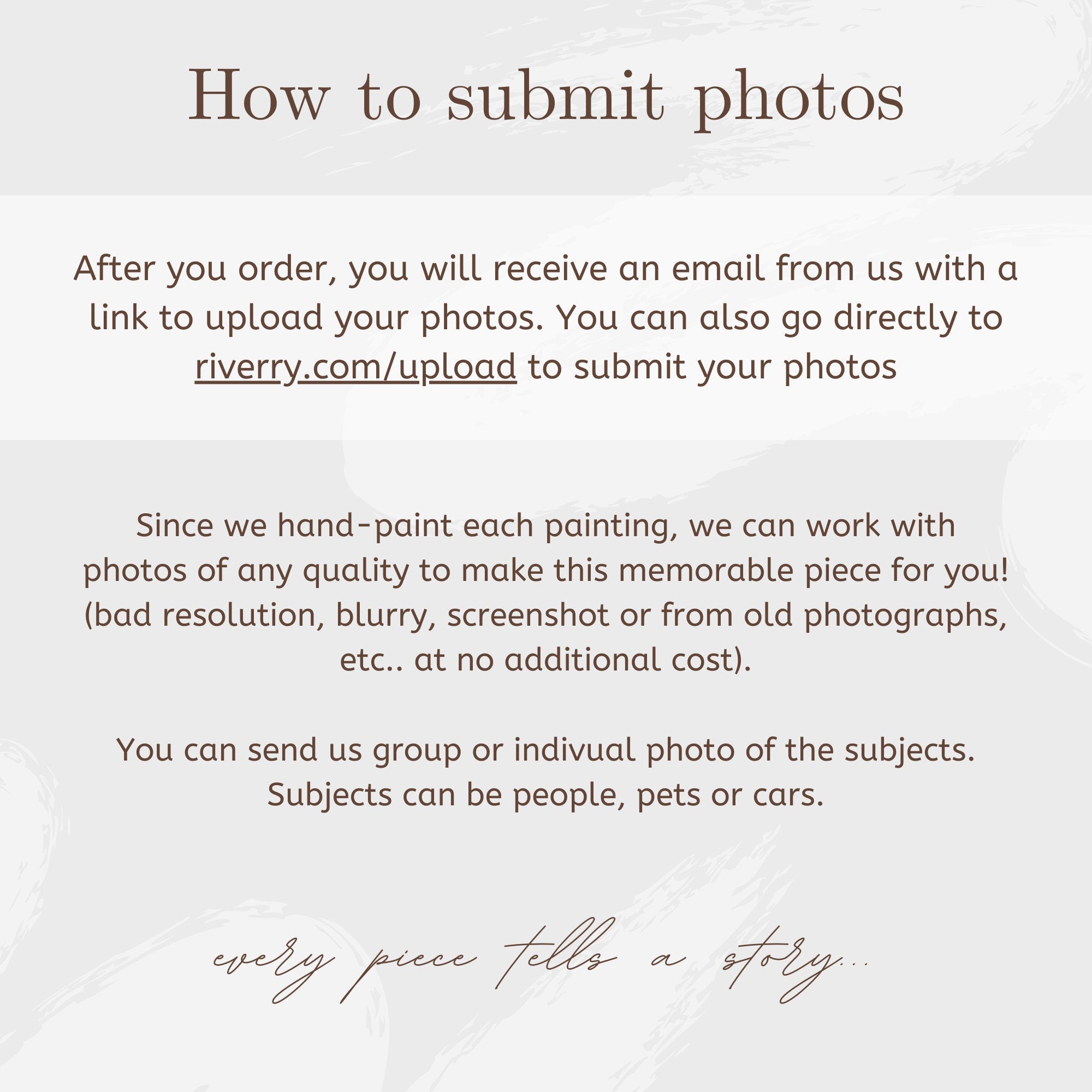 Mini Custom Watercolor Pet Portrait