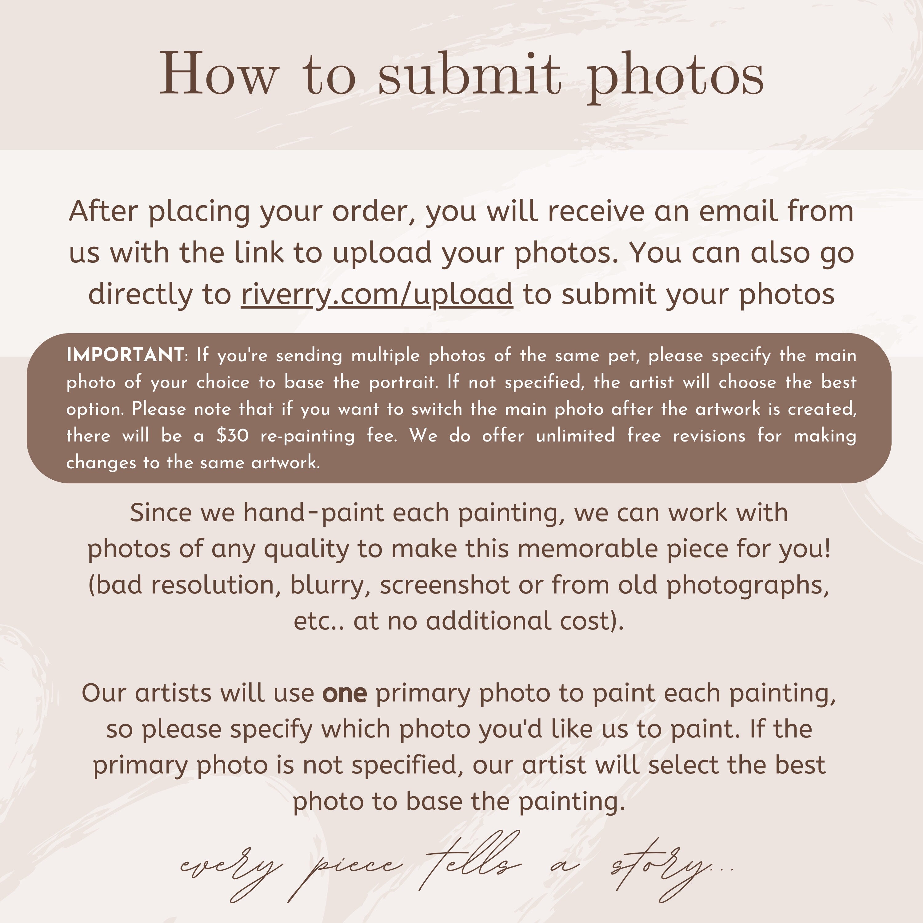 Hand-Painted Custom Pet Portrait