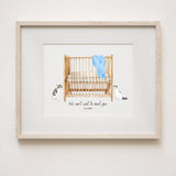 Pregnancy Announcement, Gender Reveal, Grandparent Announcement, Unique Customizable Announcement, Baby Announcement Painting, Watercolor