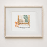 Pregnancy Announcement, Gender Reveal, Grandparent Announcement, Unique Customizable Announcement, Baby Announcement Painting, Watercolor