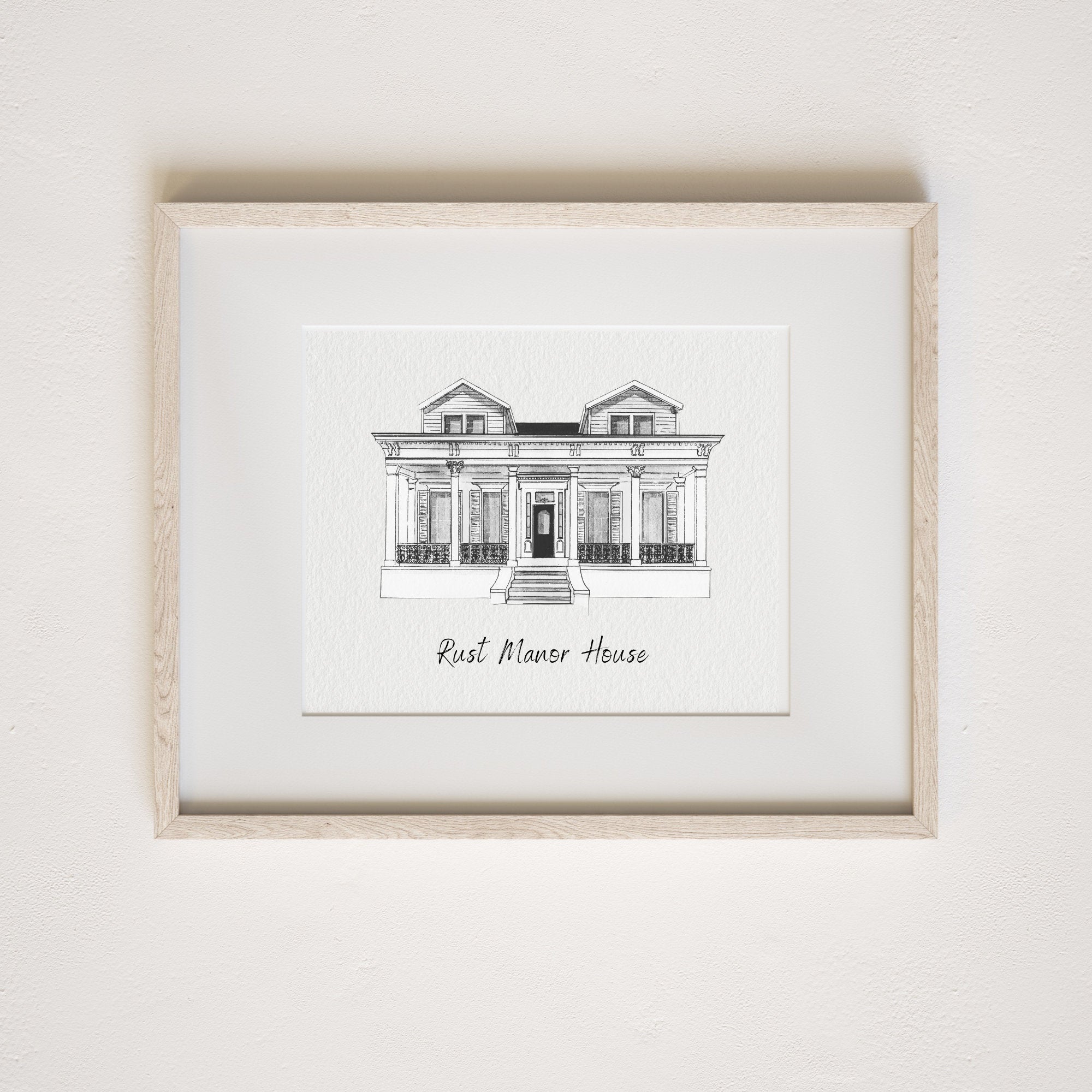 Custom House Sketch Print,House Drawing From Photo,Housewarming gift, Realtor Closing Gift,First Home Gift, House Portrait,Sketch from Photo