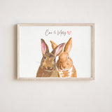 Custom Watercolor Bunny Portrait Print , Rabbit Painting From Photo, Watercolor Rabbit Painting Hand Painted from Photo, Pet memorial gift