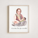 Mother's Day Gift, Family Portrait, Custom Painting For Her, Custom Portrait From Photo, Portraits From Photos, Custom Portrait for Mom
