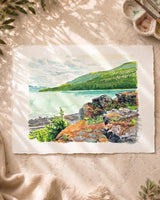 Landscape and scenery portrait
