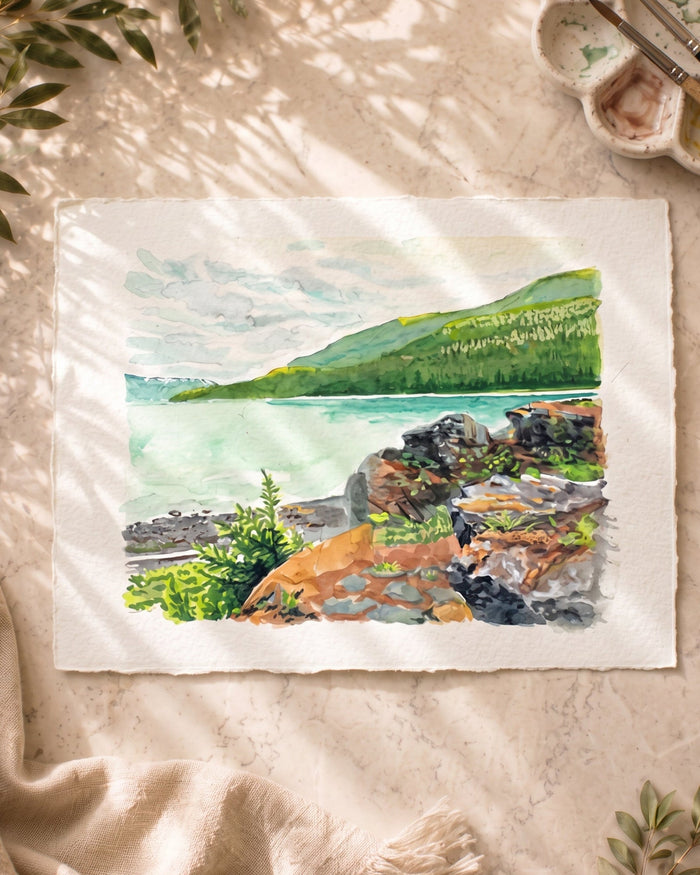 Landscape and scenery portrait