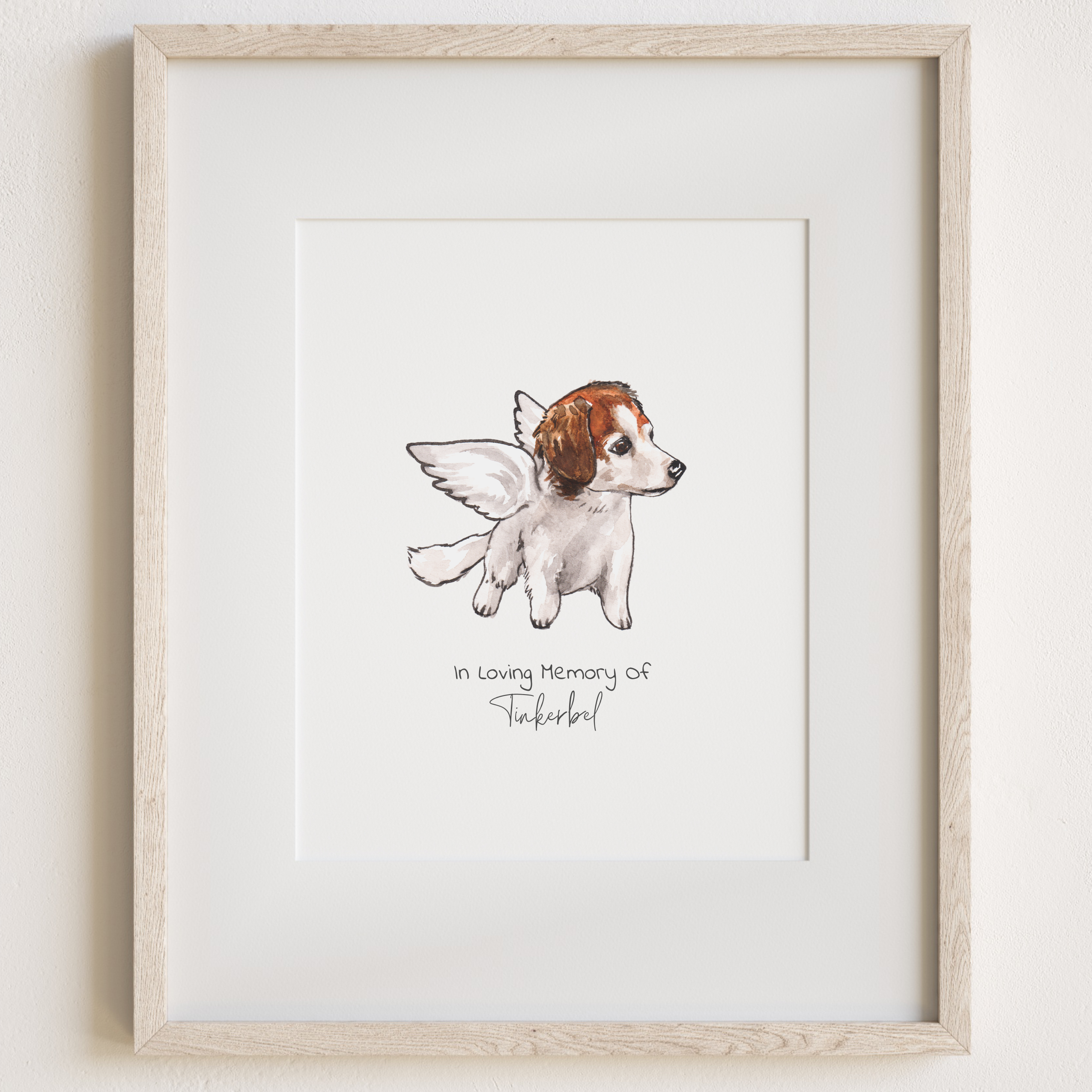 Mini Custom Watercolor Pet Portrait