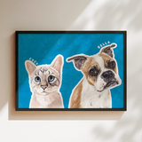 PopColor pet portrait